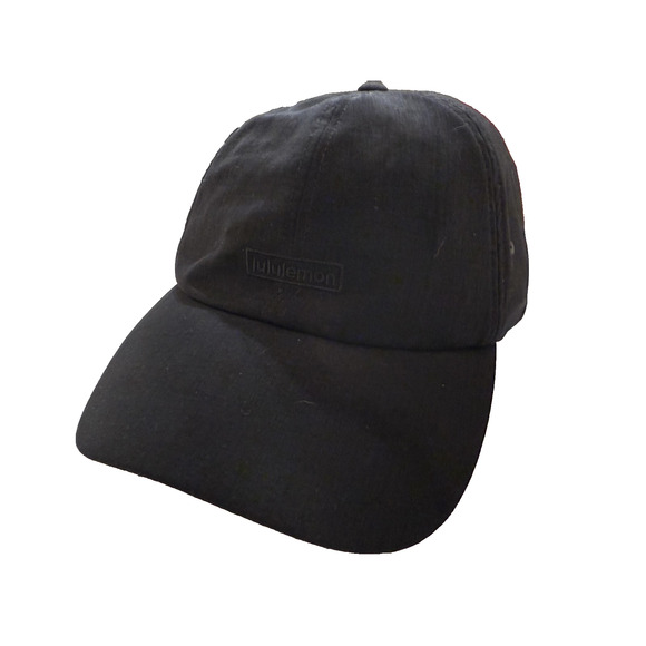 Lululemon Hat Cap Strap Back Women One Size Black Athletic Running Training Golf - Picture 1 of 8